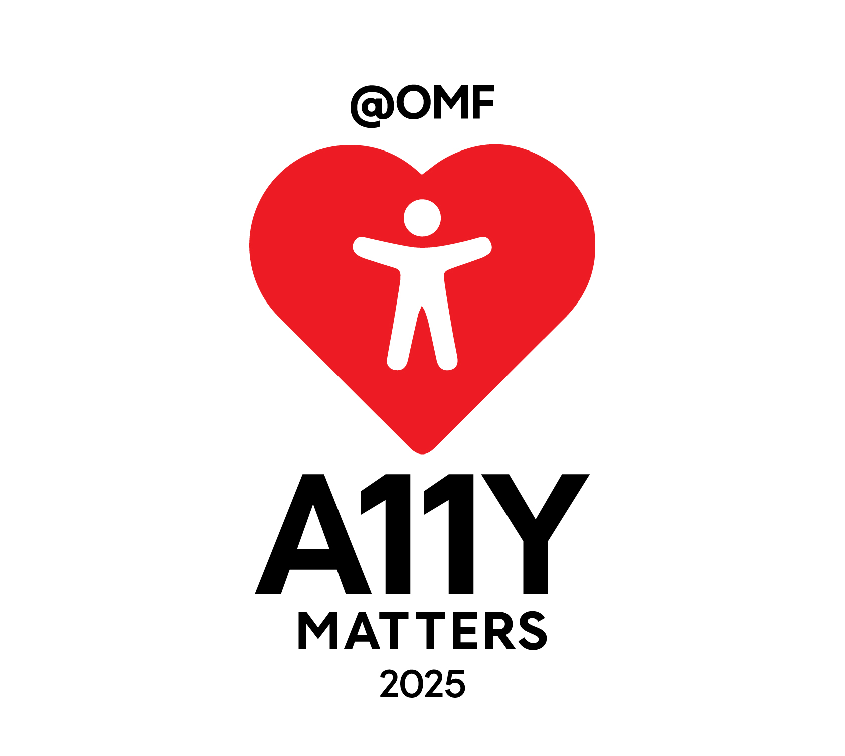 OMF Accessibility Awareness Campaign logo